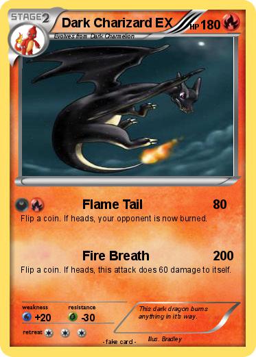 Pokemon Dark Charizard EX