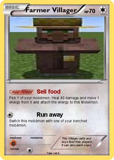 Pokemon Farmer Villager