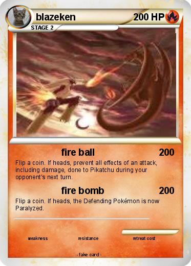 Pokemon blazeken