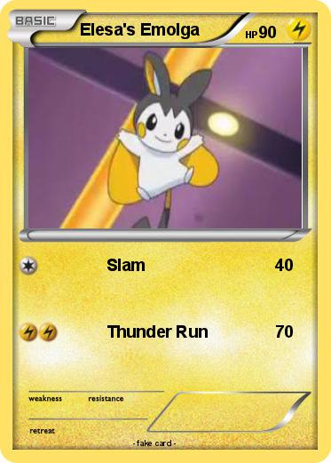 Pokemon Elesa's Emolga