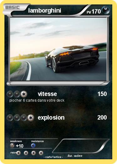 Pokemon lamborghini