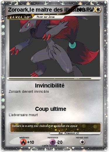 Pokemon Zoroark,le maitre des illusions