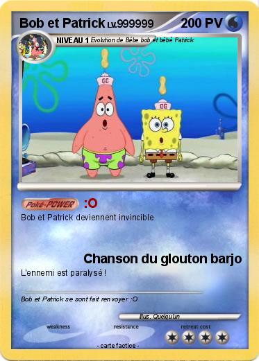 Pokemon Bob et Patrick