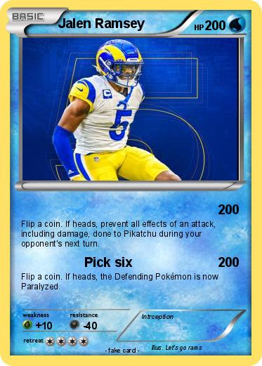 Pokemon Jalen Ramsey