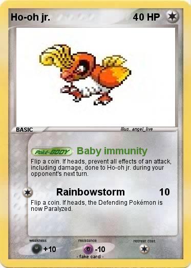 Pokemon Ho-oh jr.