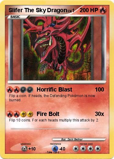 Pokemon Slifer The Sky Dragon
