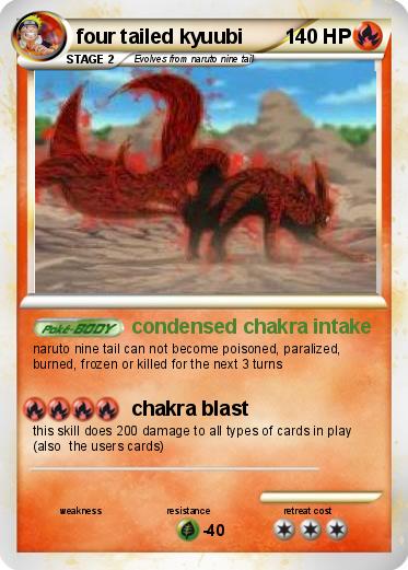Pokemon four tailed kyuubi