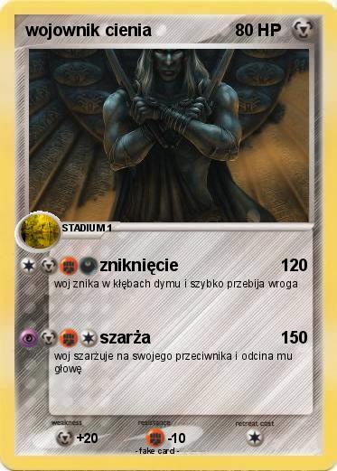 Pokemon wojownik cienia