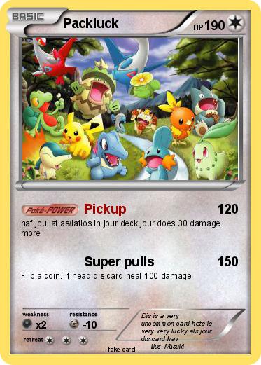 Pokemon Packluck