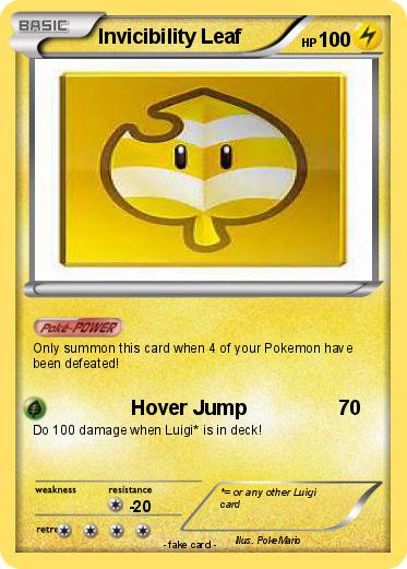 Pokemon Invicibility Leaf