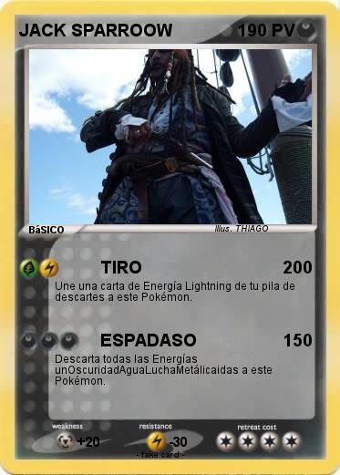 Pokemon JACK SPARROOW