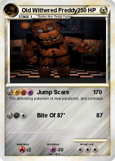 Pokemon Old Withered Freddy2