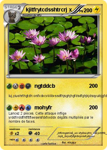 Pokemon kjitfrytcdsshtrcrj x