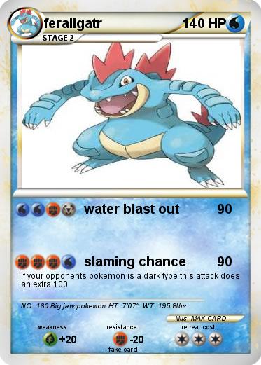 Pokemon feraligatr