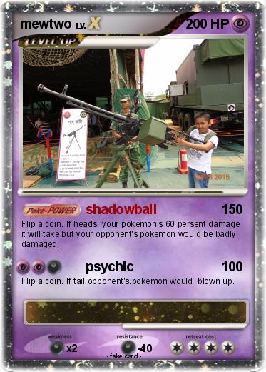 Pokemon mewtwo