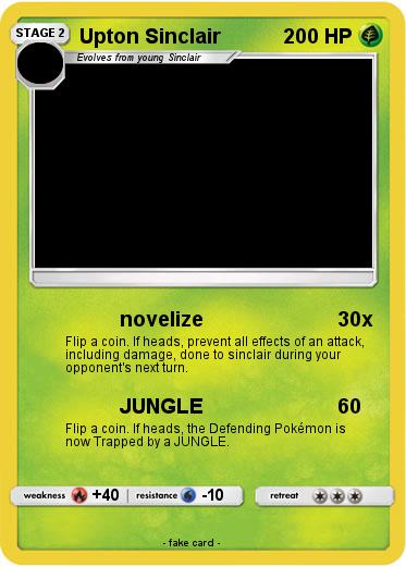 Pokemon Upton Sinclair