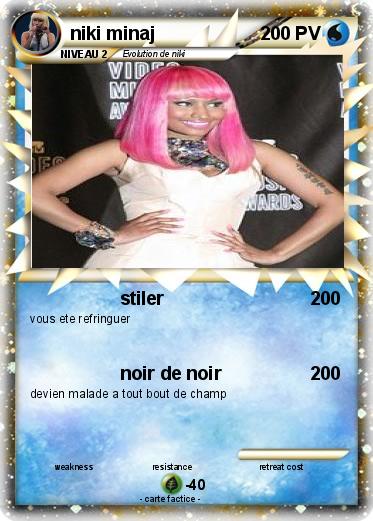 Pokemon niki minaj