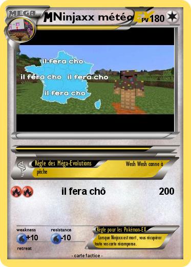 Pokemon Ninjaxx météo