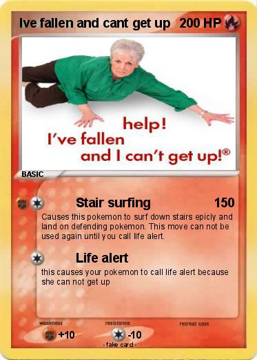 Pokemon Ive fallen and cant get up