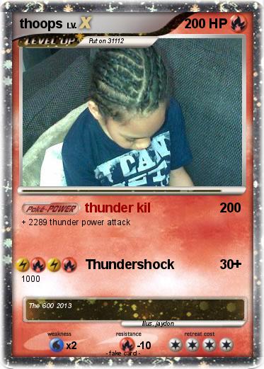 Pokemon thoops