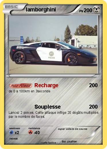 Pokemon lamborghini