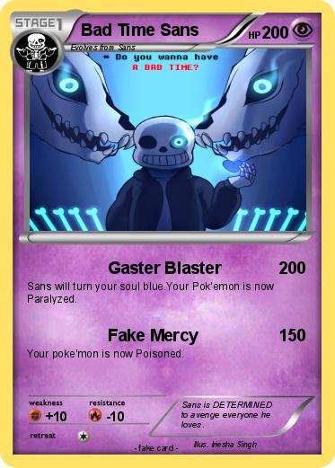 Pokemon Bad Time Sans