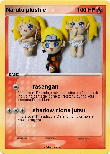 Pokemon Naruto plushie