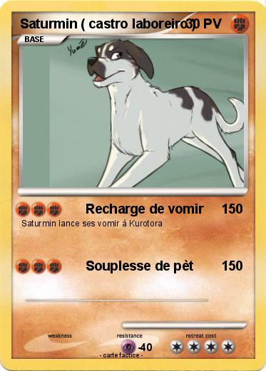 Pokemon Saturmin ( castro laboreiro )
