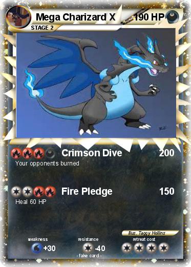 Pokemon Mega Charizard X