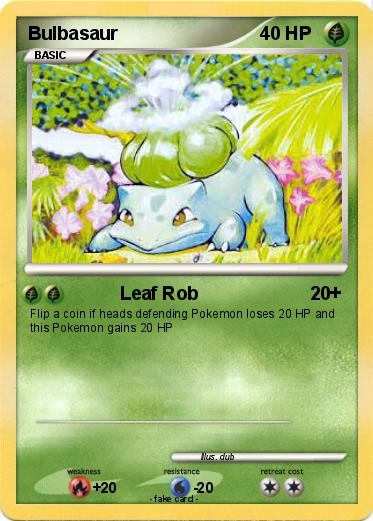 Pokemon Bulbasaur
