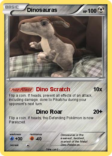 Pokemon Dinosauras