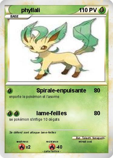 Pokemon phyllali