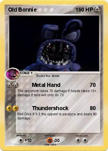 Pokemon Old Bonnie