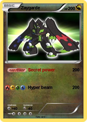 Pokemon Zaygarde