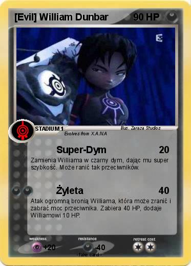Pokemon [Evil] William Dunbar