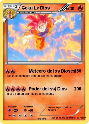 Pokemon Goku Lv Dios