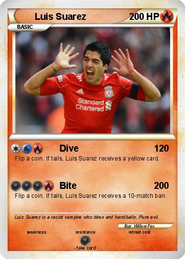 Pokemon Luis Suarez