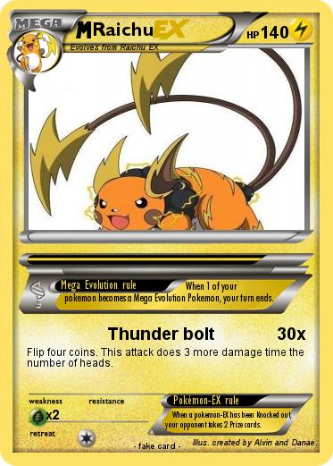 Pokemon Raichu
