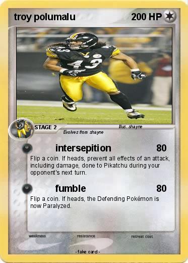 Pokemon troy polumalu