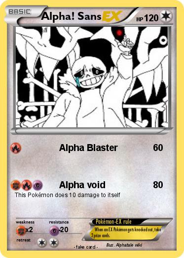 Pokemon Alpha! Sans