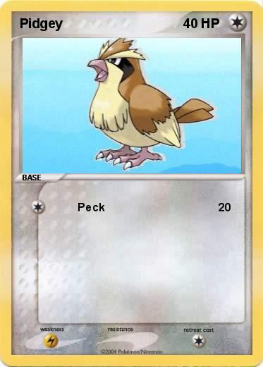 Pokemon Pidgey