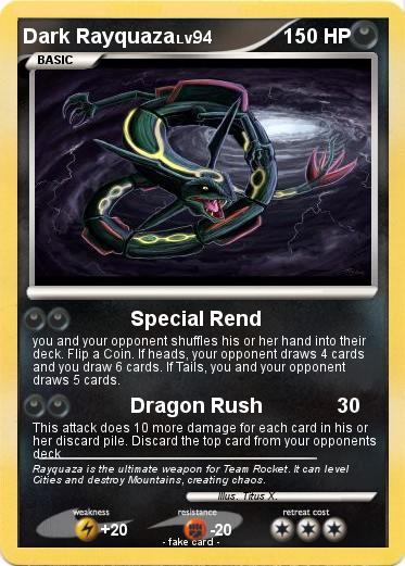 Pokemon Dark Rayquaza
