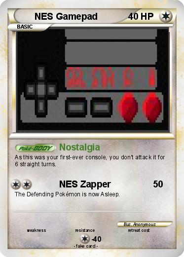 Pokemon NES Gamepad