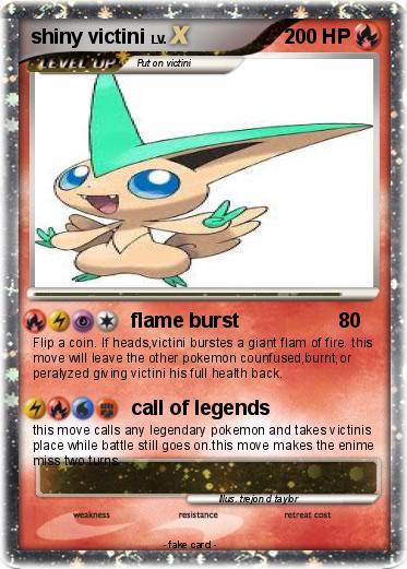 Pokemon shiny victini