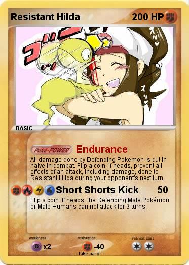 Pokemon Resistant Hilda