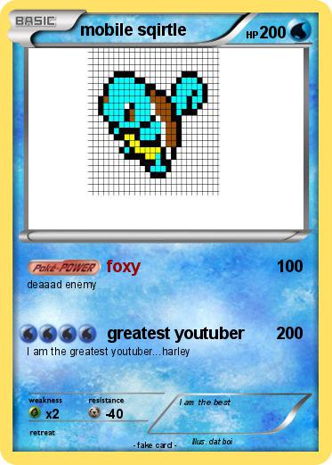 Pokemon mobile sqirtle