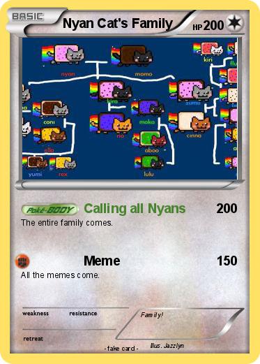 Pokemon Nyan Cat's Family