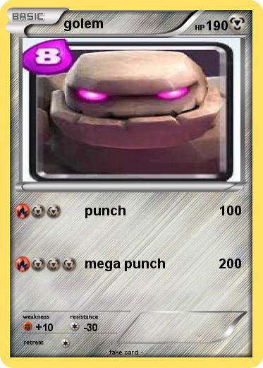 Pokemon golem