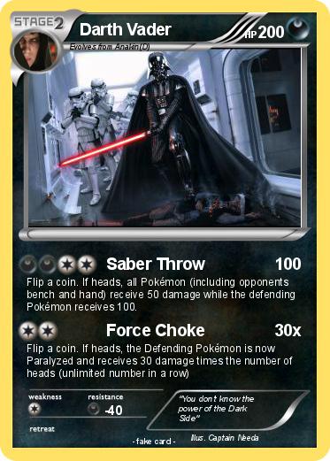 Pokemon Darth Vader