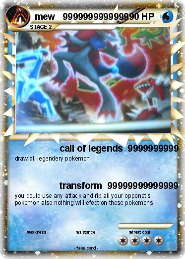 Pokemon mew   9999999999999